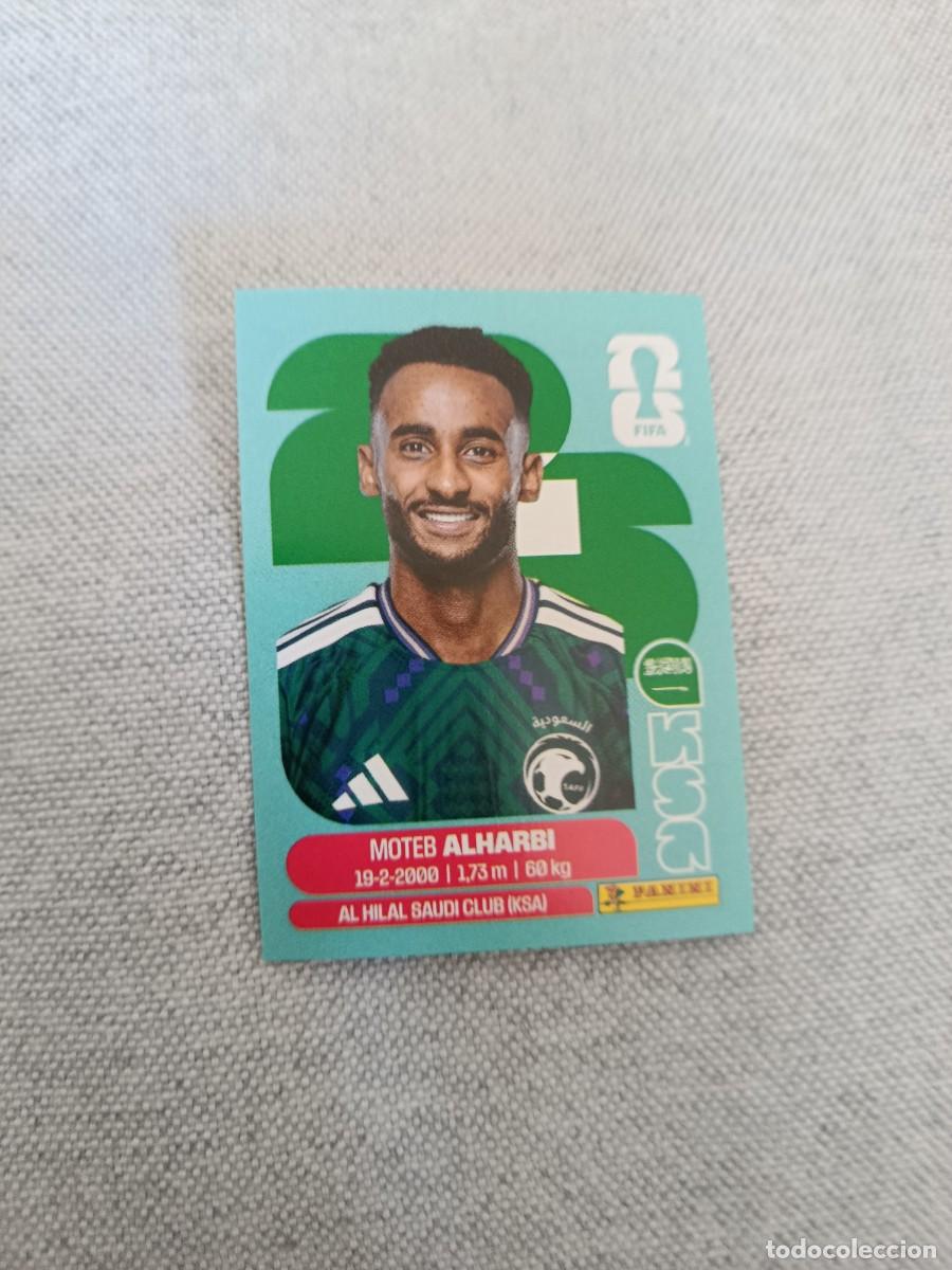 Cartes &agrave; collectionner de Football: Panini Mundial 2026 Estados Unidos-Mexico. 7- Alharbi. Arabia Saudi. Nunca pegado.