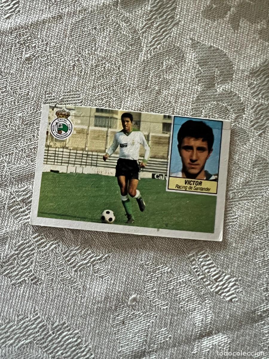 Cartes &agrave; collectionner de Football: VICTOR RACING SANTANDER COLOCA LIGA 1984 1985 ESTE 84 85
