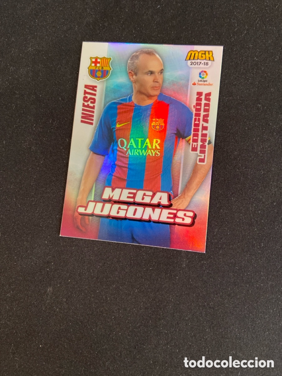 Fu&szlig;ball-Sticker: INIESTA 94 B (BARCELONA)