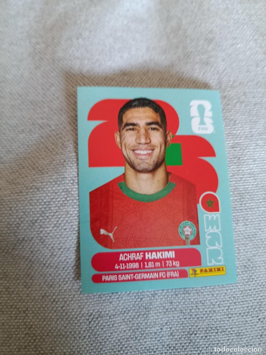 Cromos de F&uacute;tbol: Panini Mundial 2026 Estados Unidos-Mexico. 4- Hakimi. Marruecos. Nunca pegado.