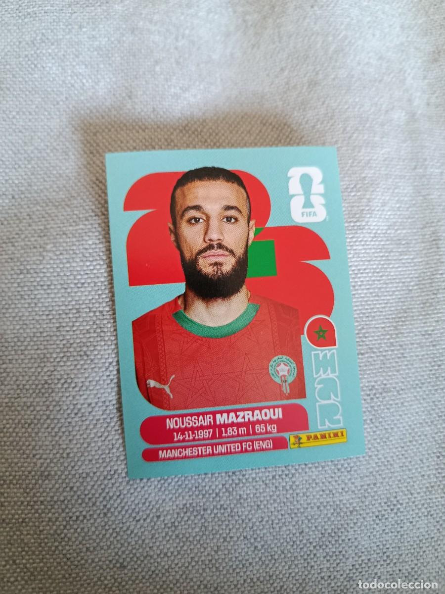 Cromos de F&uacute;tbol: Panini Mundial 2026 Estados Unidos-Mexico. 5- Mazraoui. Marruecos. Nunca pegado.