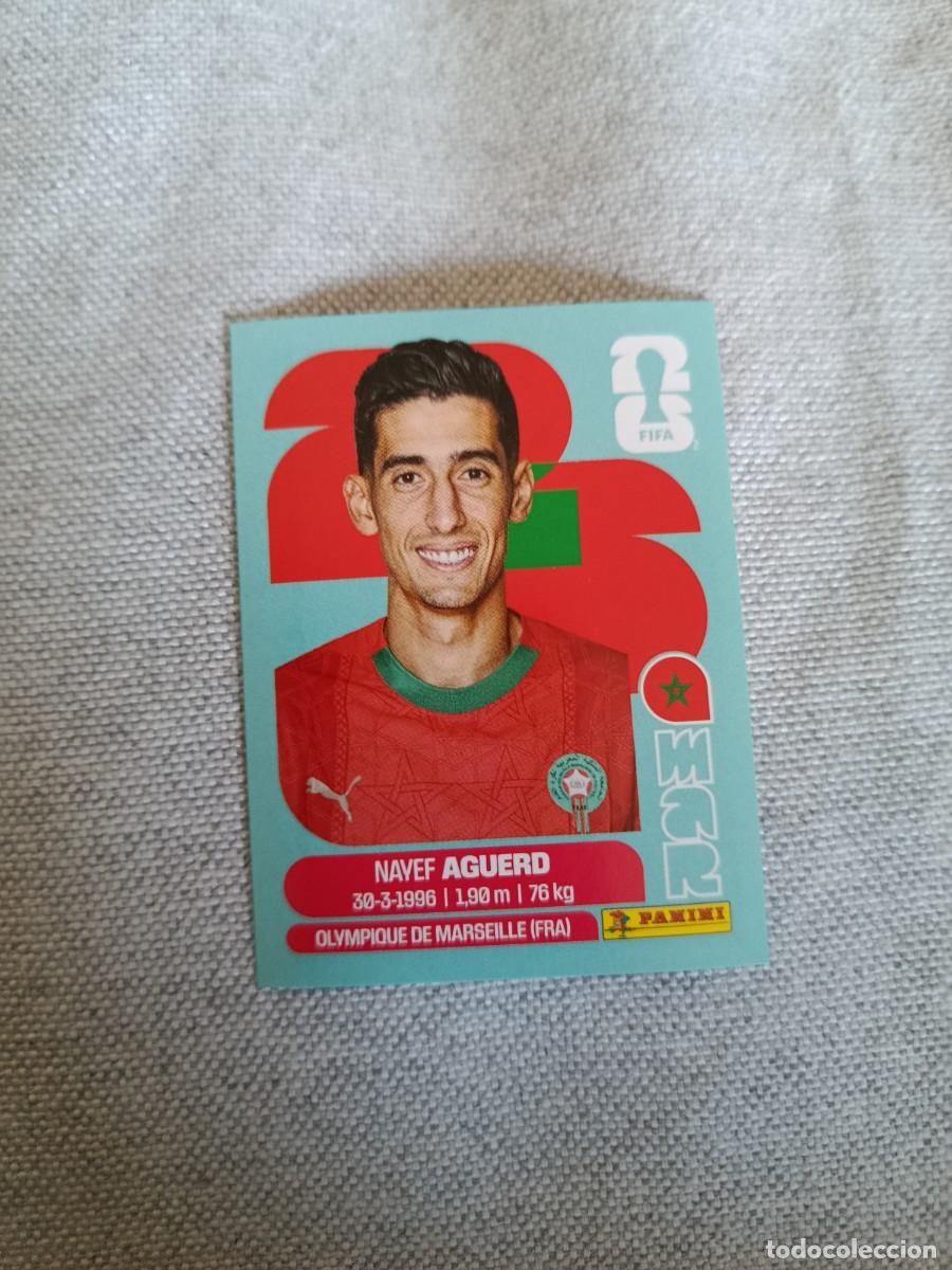 Cromos de F&uacute;tbol: Panini Mundial 2026 Estados Unidos-Mexico. 6- Aguerd. Marruecos. Nunca pegado.