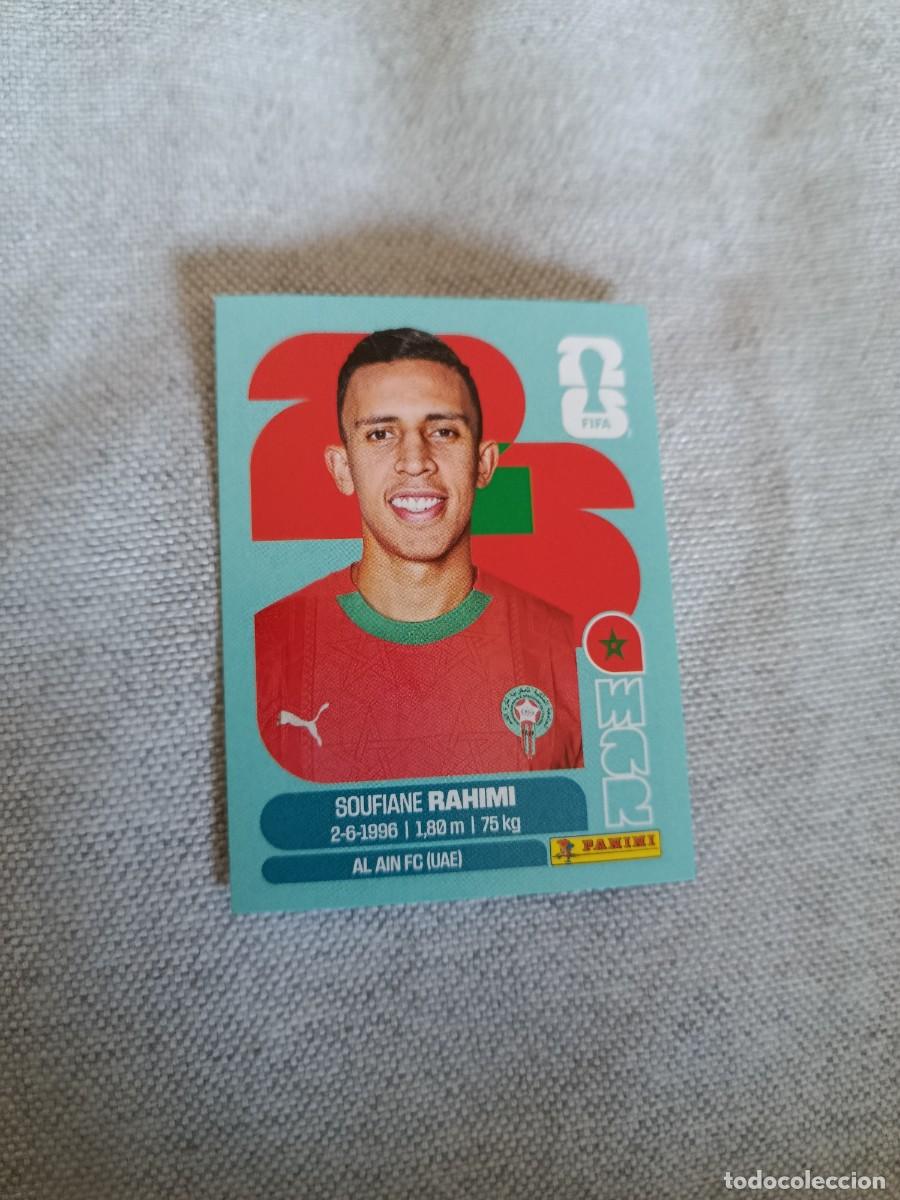 Cromos de F&uacute;tbol: Panini Mundial 2026 Estados Unidos-Mexico. 18- Rahimi. Marruecos. Nunca pegado.