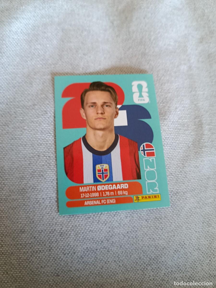 Cromos de F&uacute;tbol: Panini Mundial 2026 Estados Unidos-Mexico. 10- Odegaard. Noruega. Nunca pegado.