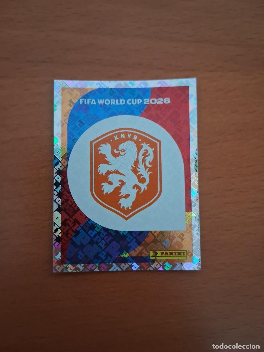 Cromos de Futebol: Fifa World Cup 26 Mundial 2026 NED 1 Holanda Paises Bajos Escudo Logo