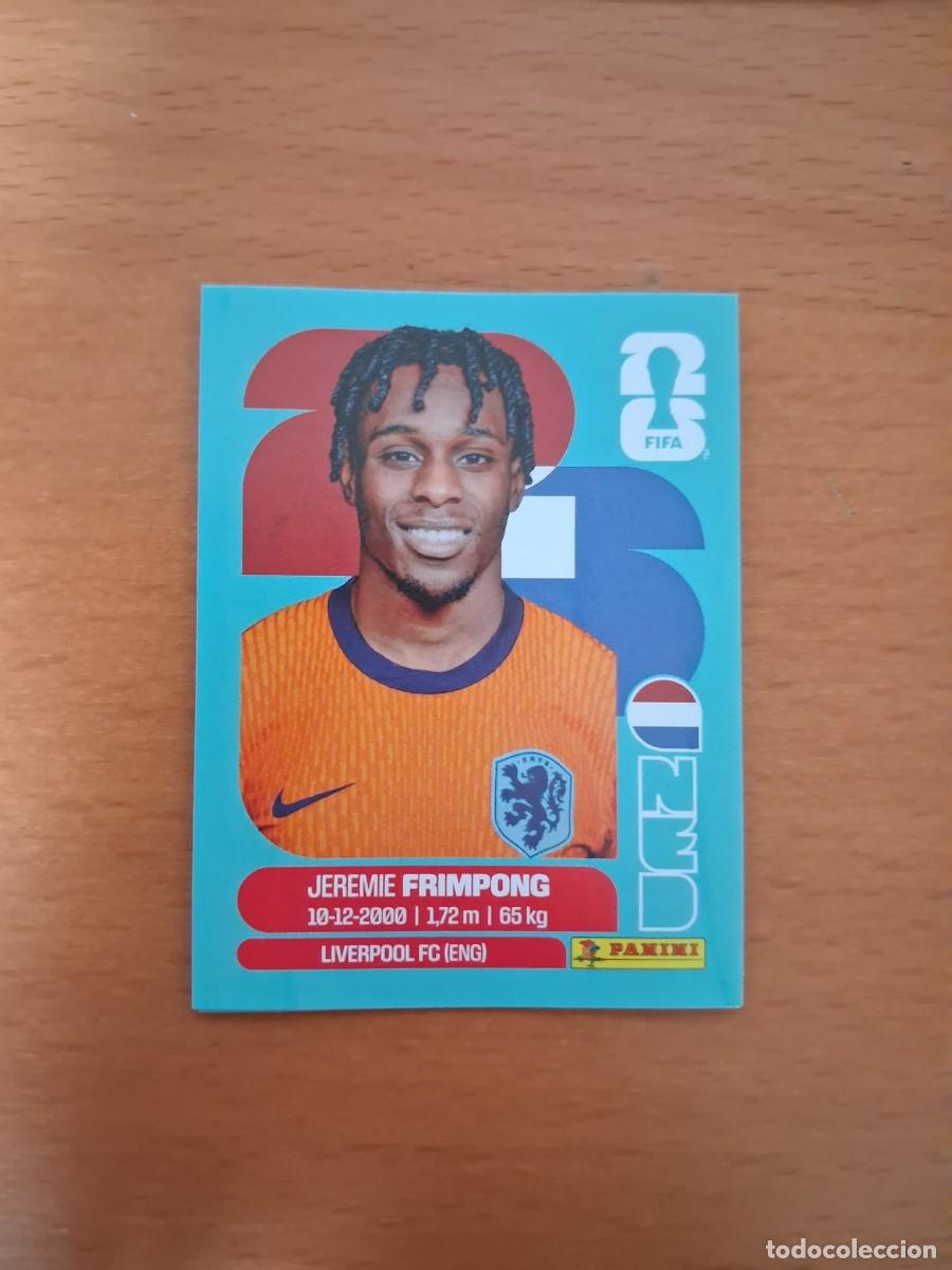 Cromos de F&uacute;tbol: Fifa World Cup 26 Mundial 2026 NED 8 Holanda Paises Bajos Jeremie Frimpong