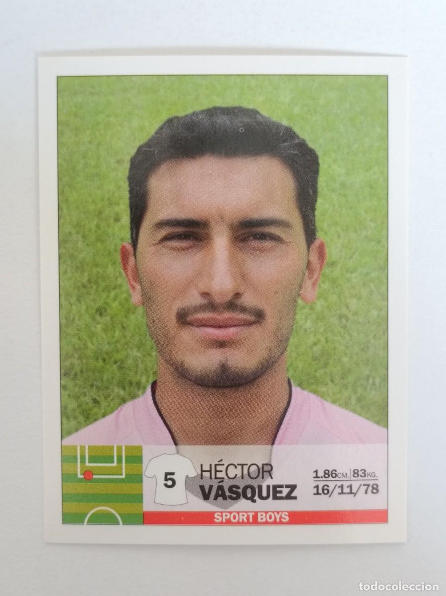 Cromos de F&uacute;tbol: #213 HECTOR VASQUEZ (SPORT BOYS) COPA CABLE MAGICO LIGA PERU 2010 PANINI