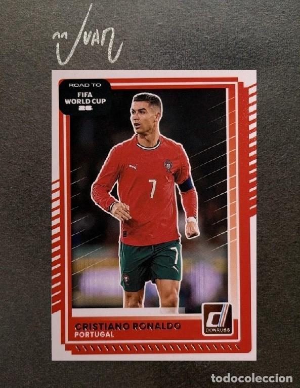 Cartes &agrave; collectionner de Football: N&ordm; 91 CRISTIANO RONALDO PORTUGAL AL-NASSR ⚽ PANINI &reg; DONRUSS ROAD TO FIFA WORLD CUP 2026 25 26 NUEVO