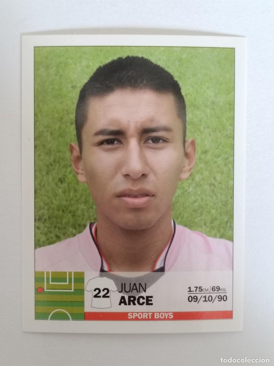 Cromos de F&uacute;tbol: #214 JUAN ARCE (SPORT BOYS) COPA CABLE MAGICO LIGA PERU 2010 PANINI