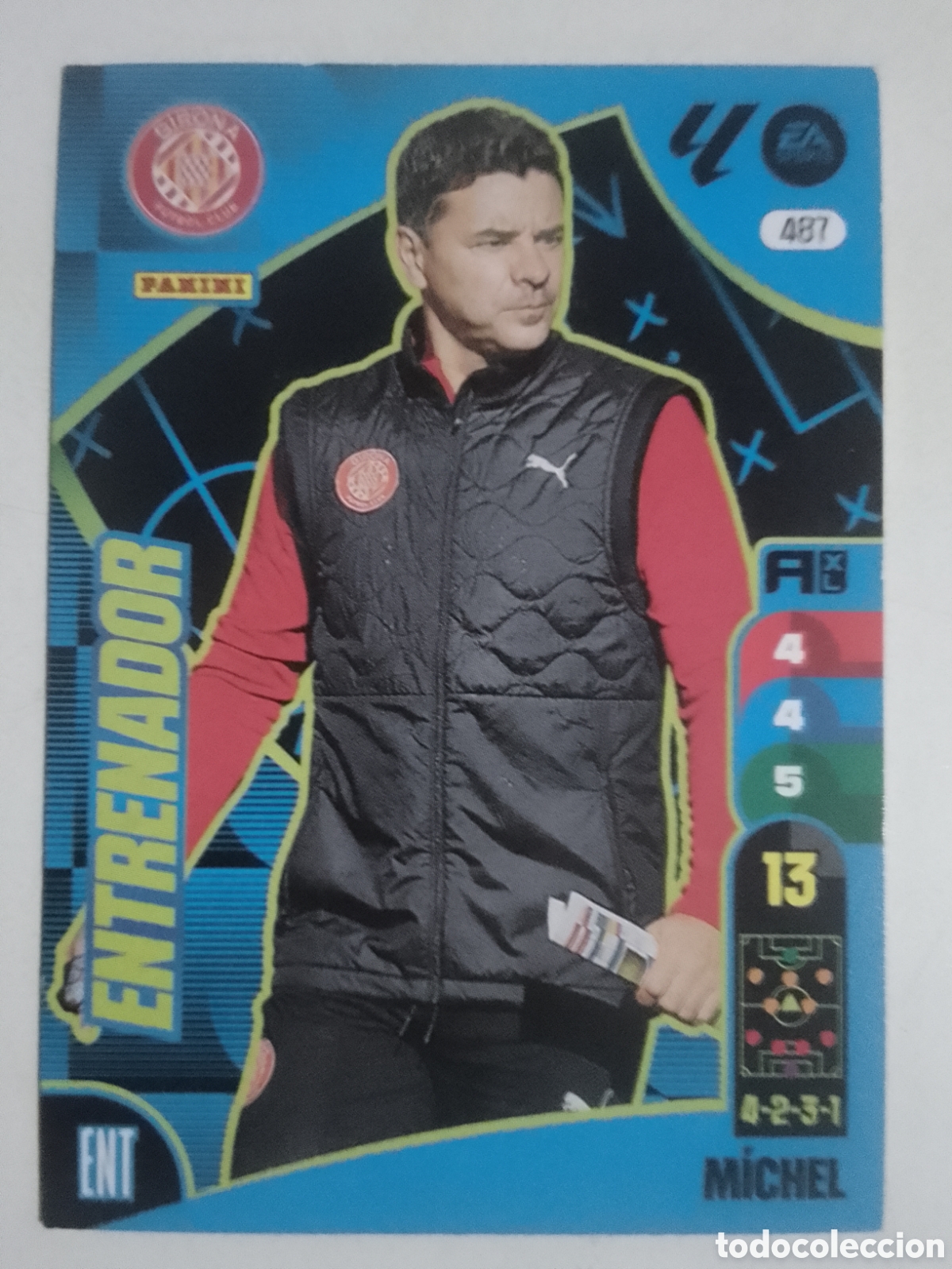 Cromos de F&uacute;tbol: Adrenalyn XL 2024-25 n&deg; 487 Michel &bull; Girona.
