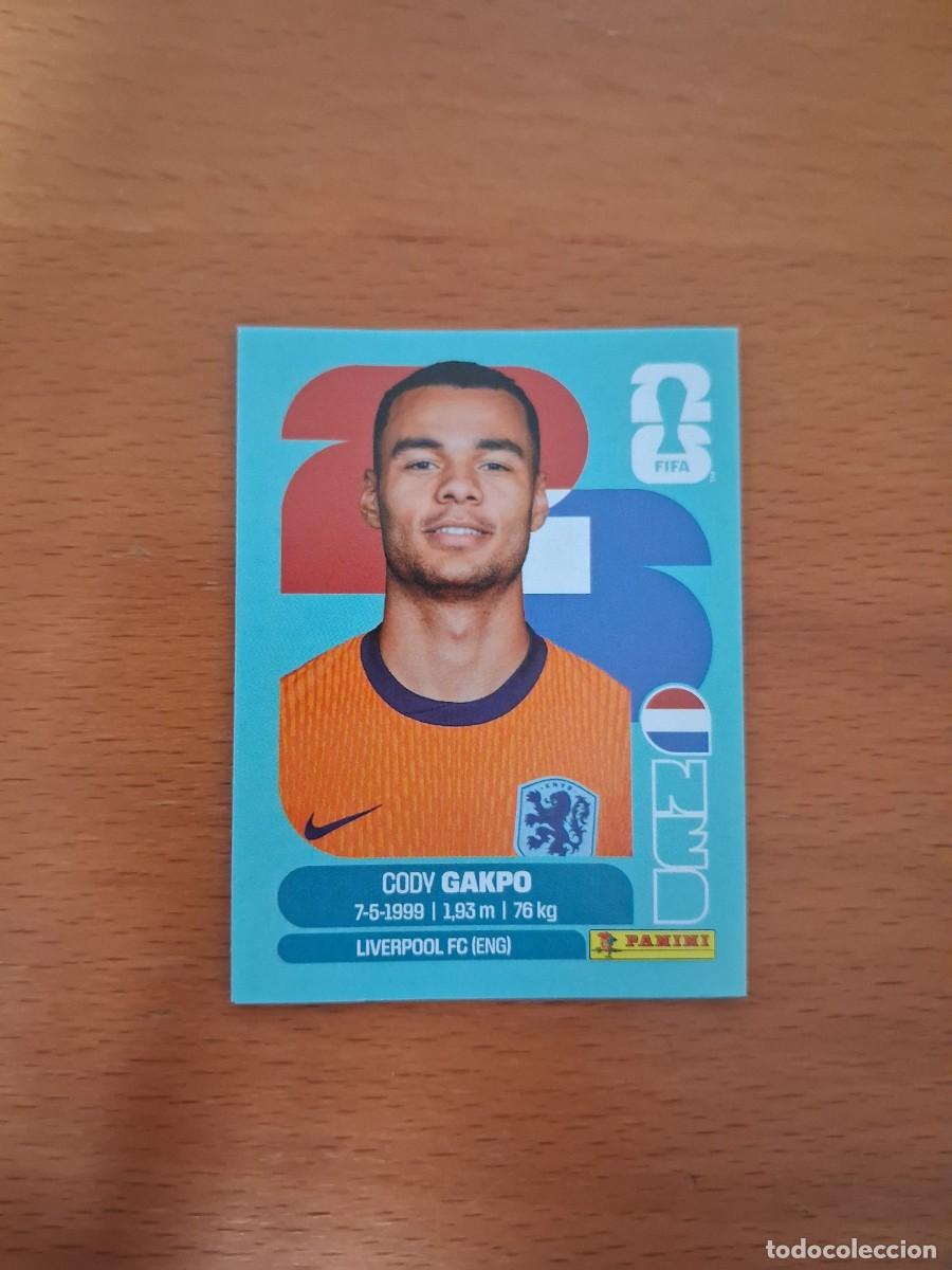 Fu&szlig;ball-Sticker: Fifa World Cup 26 Mundial 2026 NED 20 Holanda Paises Bajos Cody Gakpo