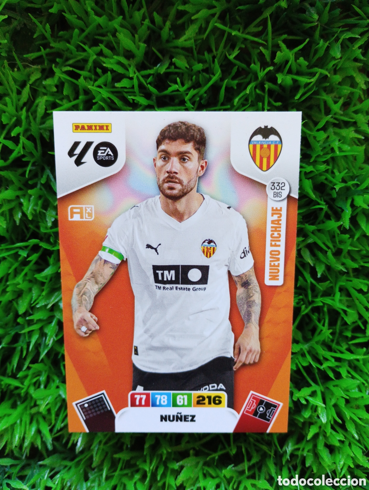 Cartes &agrave; collectionner de Football: Nu&ntilde;ez Valencia FICHAJE Adrenalyn 25-26 # 332 BIS