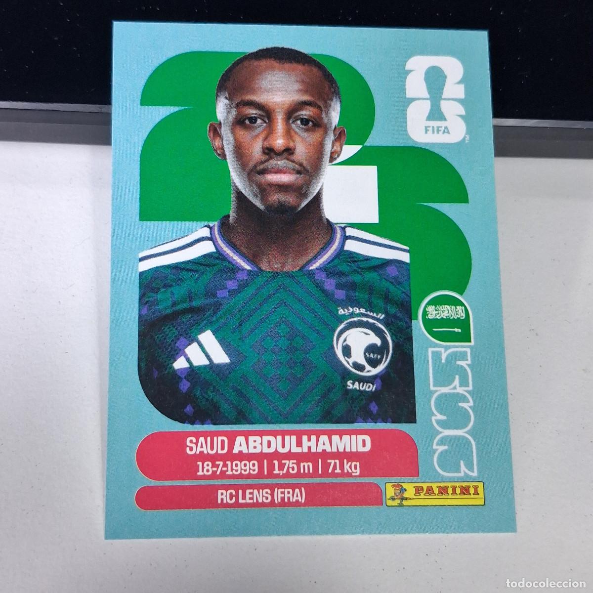 Figurine di Calcio: B1 KSA4 SAUD ABDULHAMID 4 ARABIA SAUD&Iacute; KSA MUNDIAL FIFA WORLD CUP 2026 STICKER PANINI