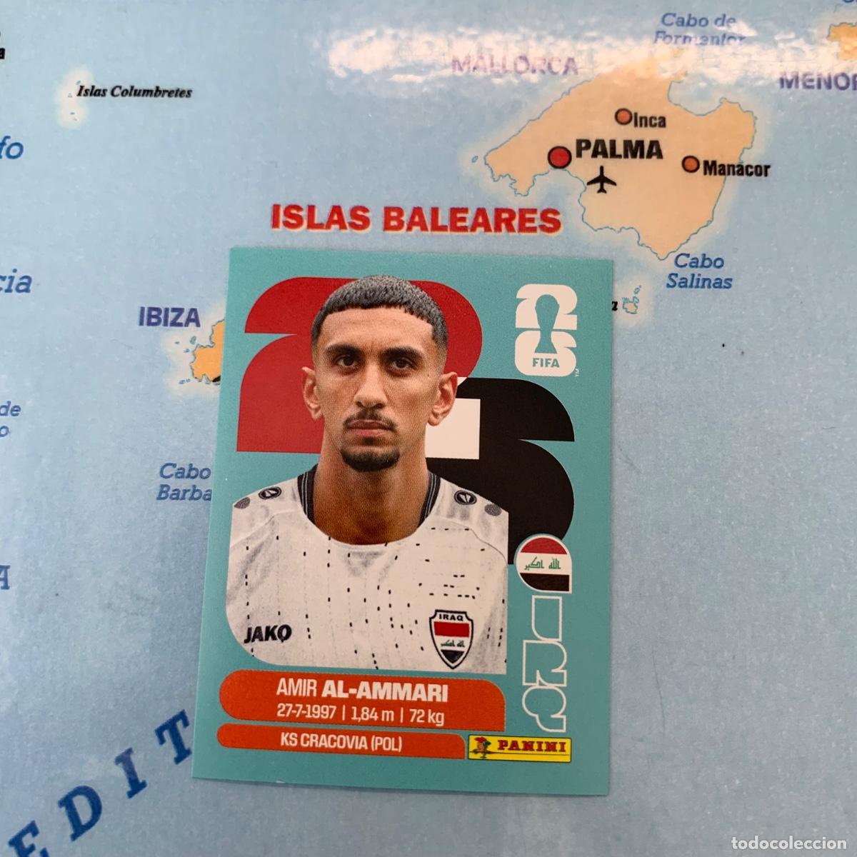 Cromos de F&uacute;tbol: Irak n&uacute;mero 10 cromo panini Mundial Fifa World Cup 2026