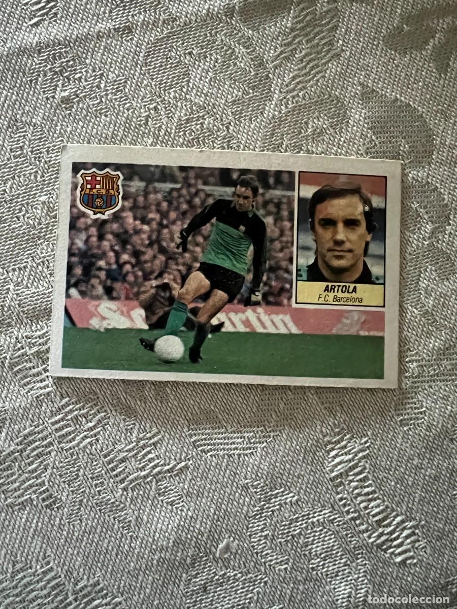 Cromos de F&uacute;tbol: ARTOLA BARCELONA BAJA LIGA ESTE 1984/85 84 85