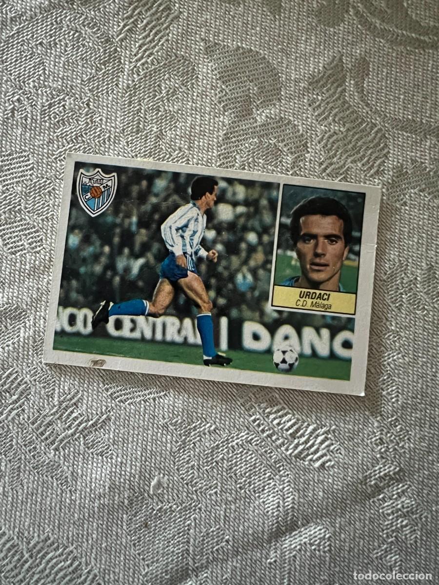 Cromos de F&uacute;tbol: URDACI MALAGA BAJA LIGA ESTE 1984/85 84 85
