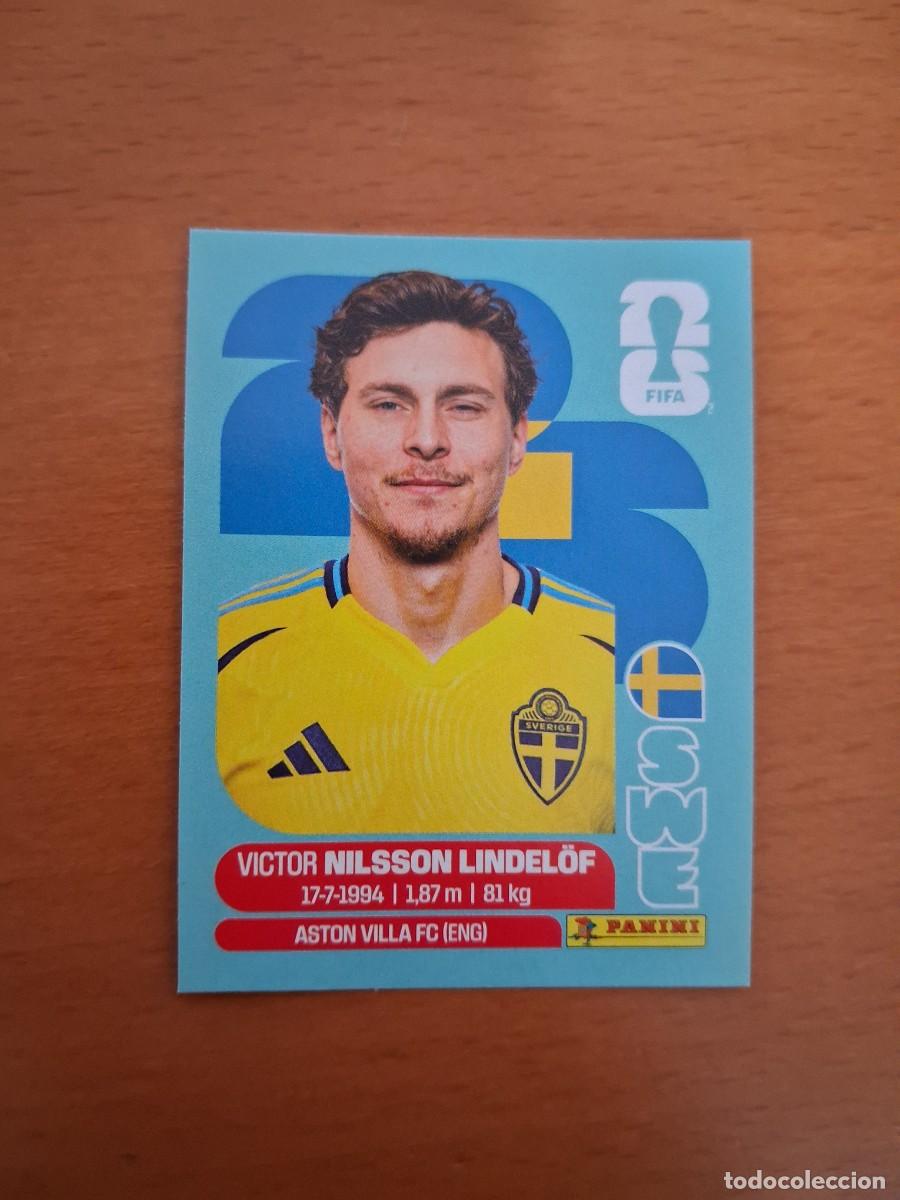 Cromos de F&uacute;tbol: Fifa World Cup 26 Mundial 2026 SWE 6 Suecia Victor Nilsson Lindelof