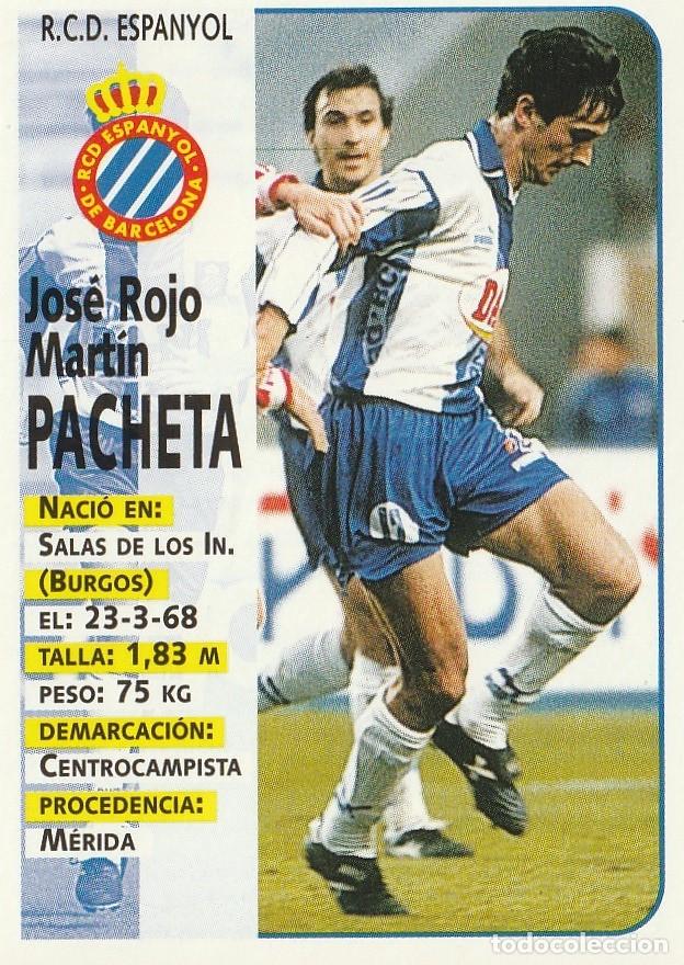 Cromos de F&uacute;tbol: PANINI 98-99 PACHETA. NUNCA PEGADO.