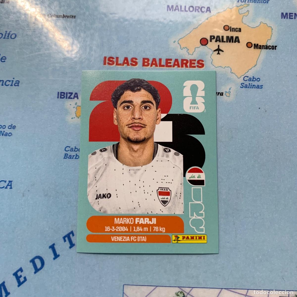 Cromos de F&uacute;tbol: Irak n&uacute;mero 16 cromo panini Mundial Fifa World Cup 2026