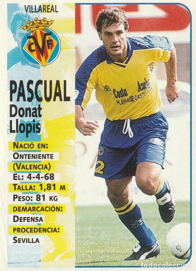 Cromos de F&uacute;tbol: PANINI 98-99 PASCUAL. NUNCA PEGADO.