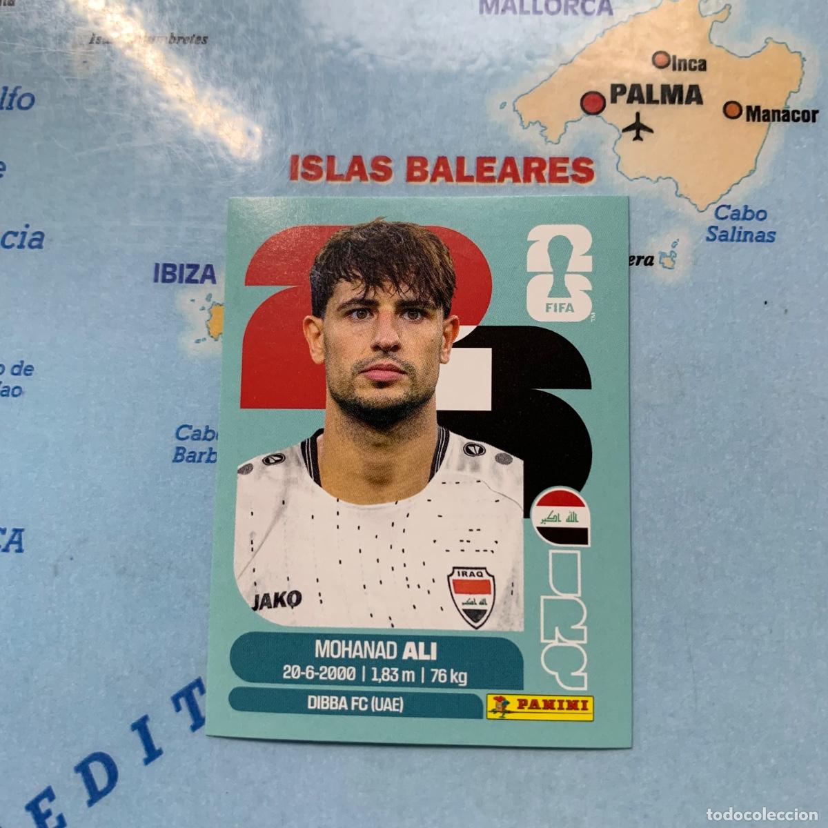 Football Stickers: Irak n&uacute;mero 20 cromo panini Mundial Fifa World Cup 2026