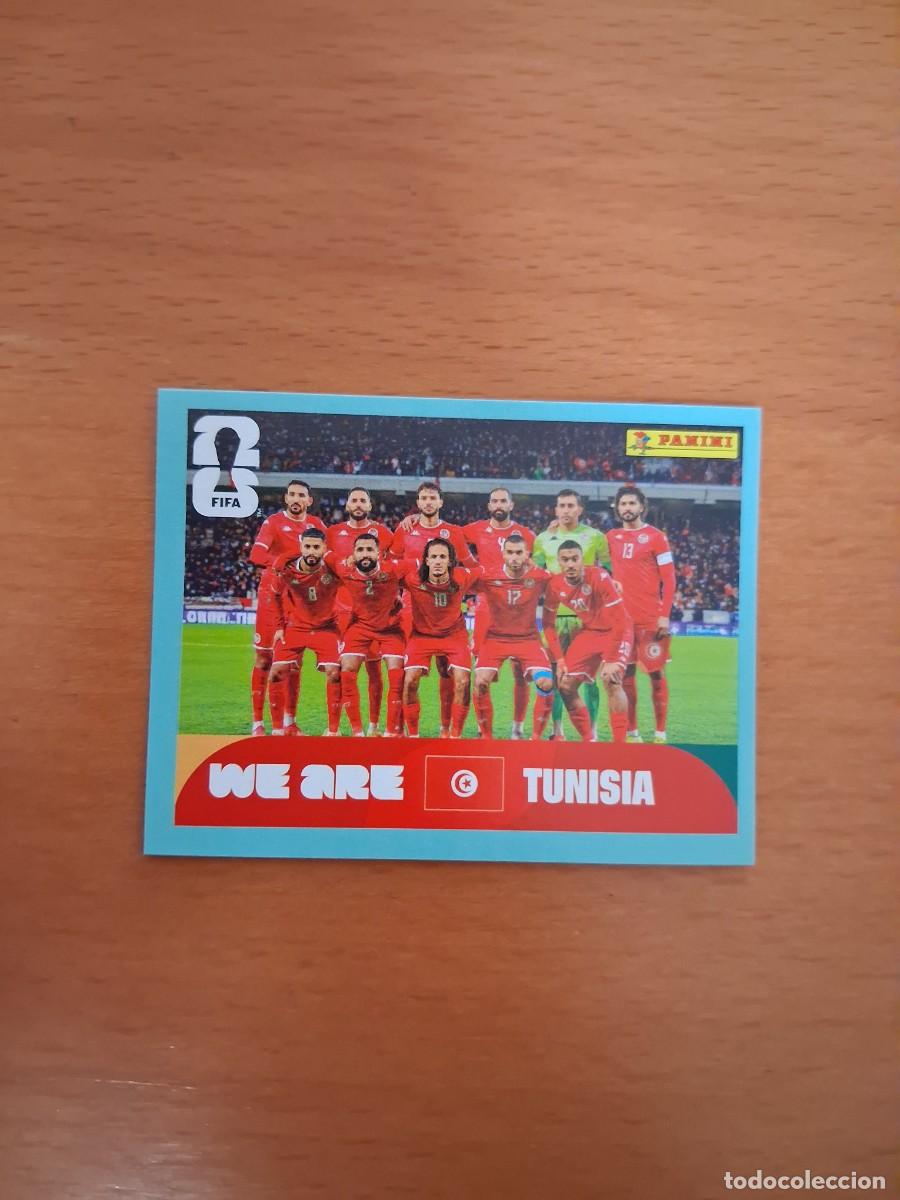 Football Stickers: Fifa World Cup 26 Mundial 2026 TUN 13 Tunez Foto de Equipo Plantilla Alineaci&oacute;n