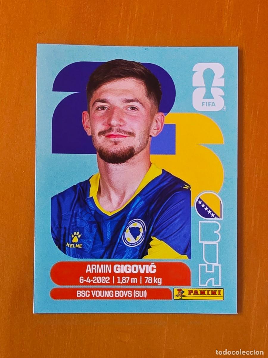 Cartes &agrave; collectionner de Football: BIH 10 Armin Gigović, Bosnia & Herzegovina, Panini FIFA World Cup Mundial 2026 Sticker