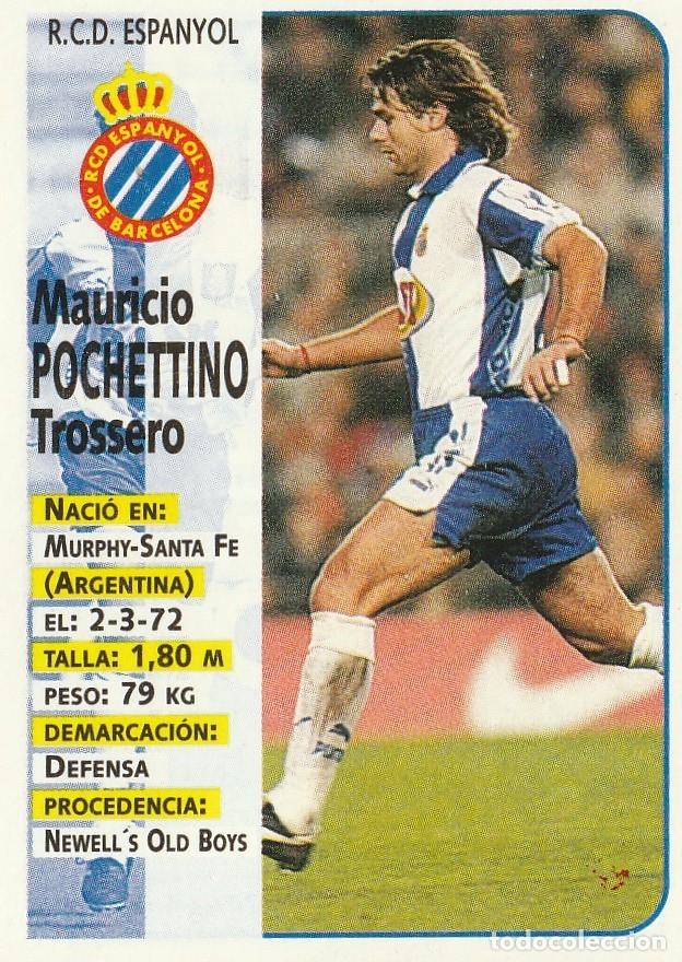 Cartes &agrave; collectionner de Football: PANINI 98-99 POCHETTINO. NUNCA PEGADO.