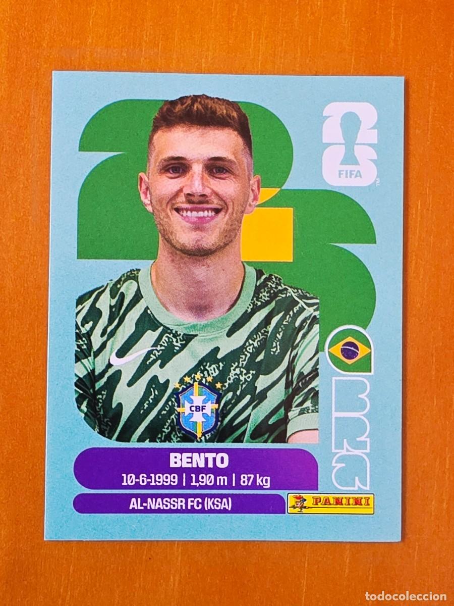 Cromos de F&uacute;tbol: BRA 3 Bento, Brasil, Panini FIFA World Cup Mundial 2026 Sticker