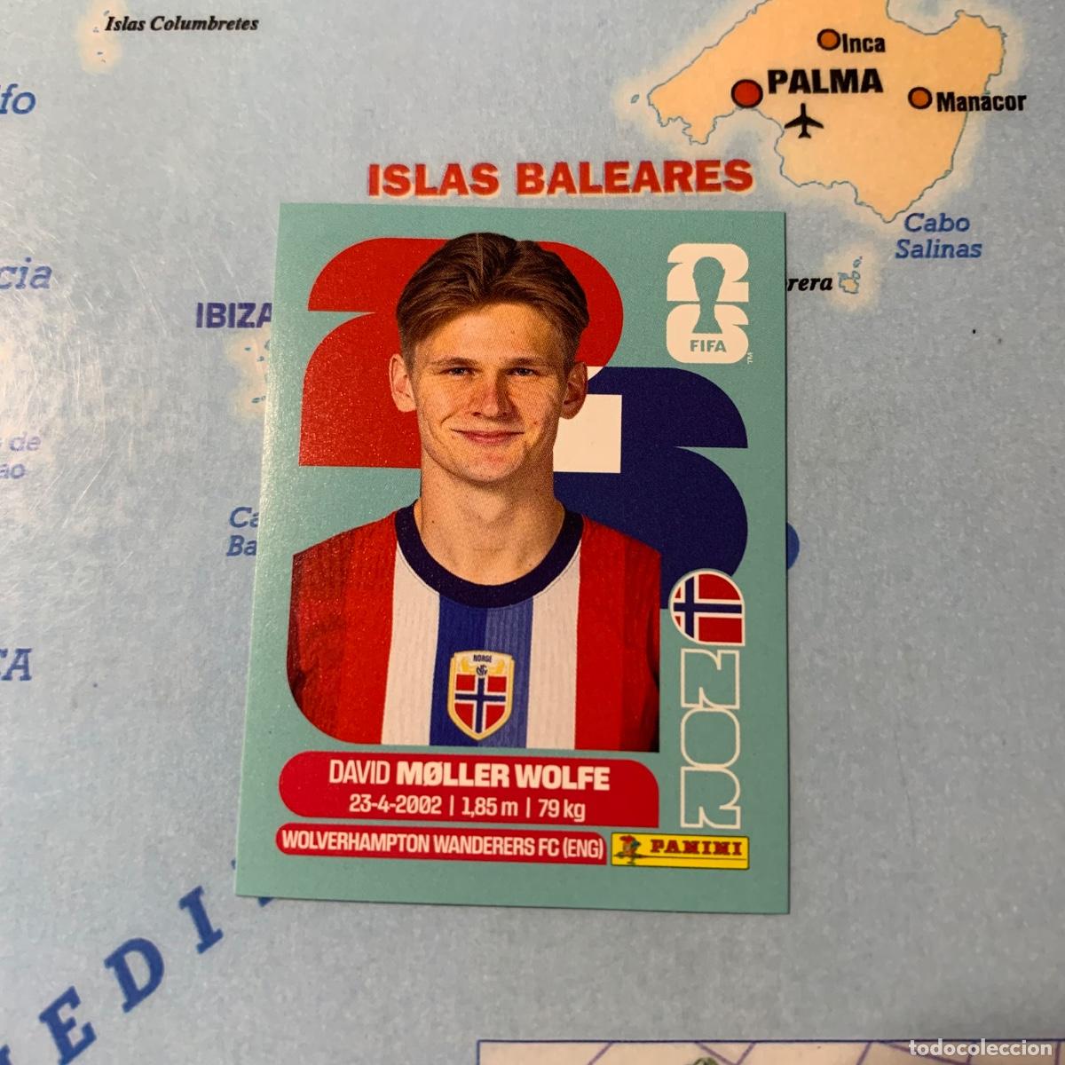 Cromos de F&uacute;tbol: Noruega n&uacute;mero 7 cromo panini Mundial Fifa World Cup 2026