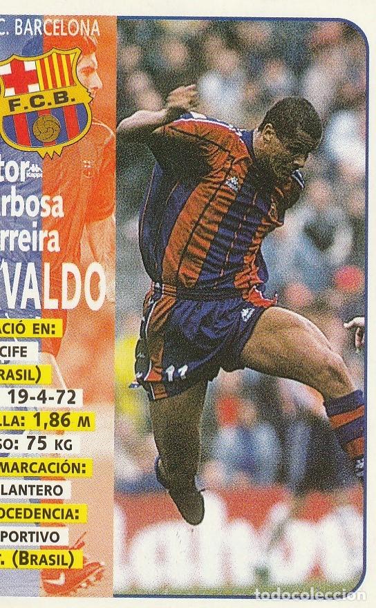 Cromos de F&uacute;tbol: PANINI 98-99 RIVALDO. NUNCA PEGADO.