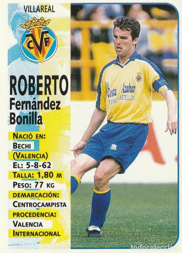 Cromos de F&uacute;tbol: PANINI 98-99 ROBERTO. NUNCA PEGADO.