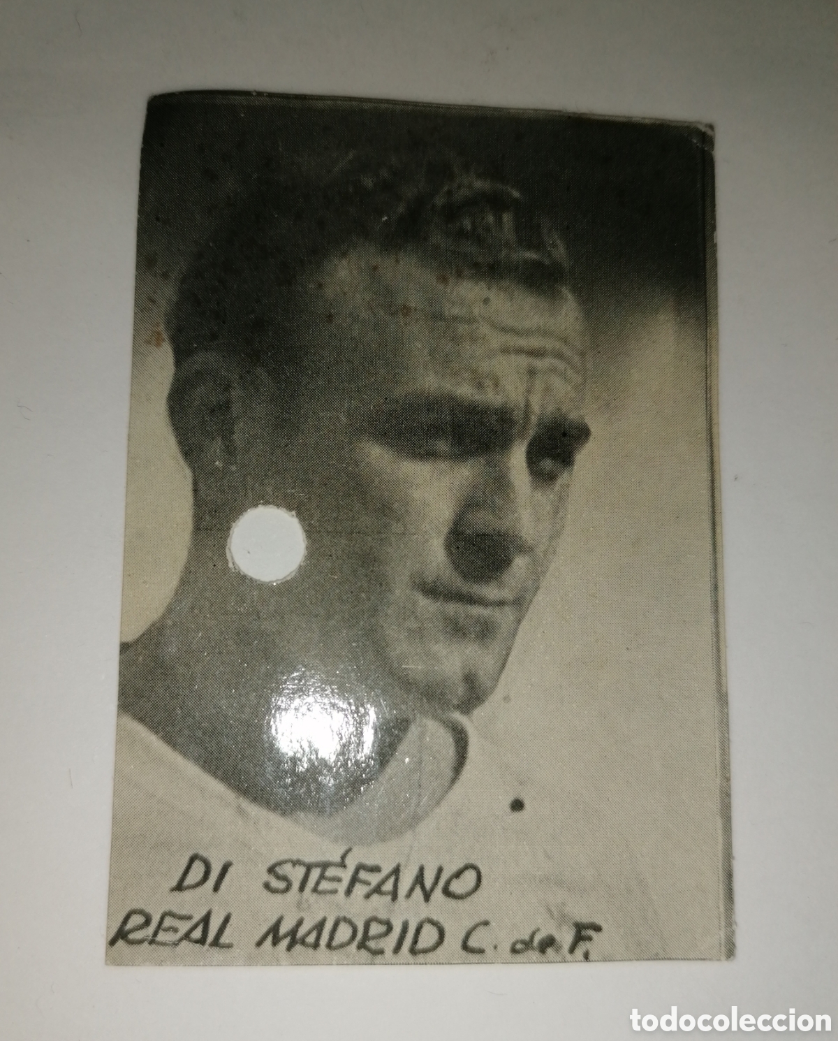 Cromos de F&uacute;tbol: Antiguo cromo de Alfredo Di Stefano - Real Madrid