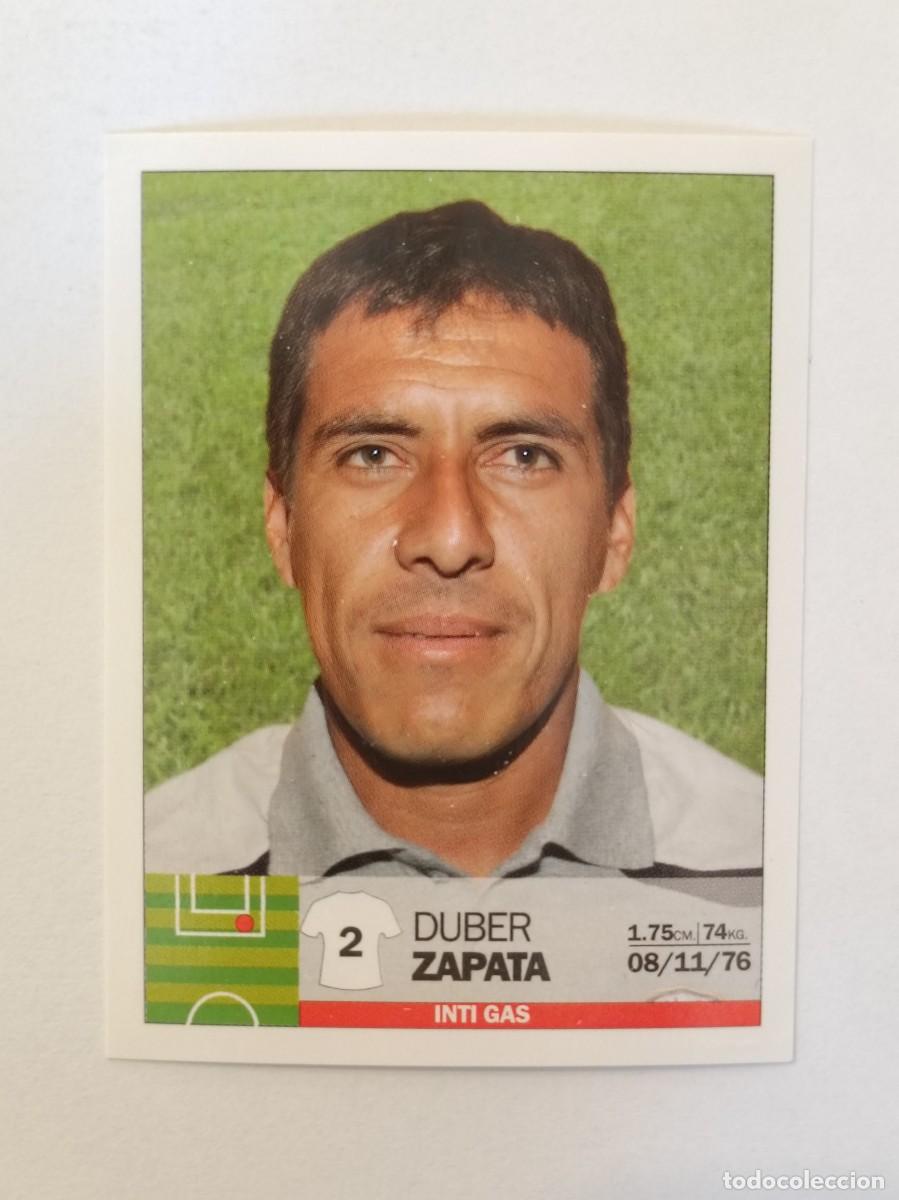 Cromos de F&uacute;tbol: #242 DUBER ZAPATA (INTI GAS) COPA CABLE MAGICO LIGA PERU 2010 PANINI