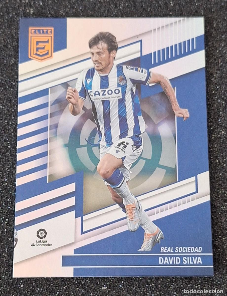 Cromos de F&uacute;tbol: David Silva Real Sociedad Panini Donruss Elite Soccer