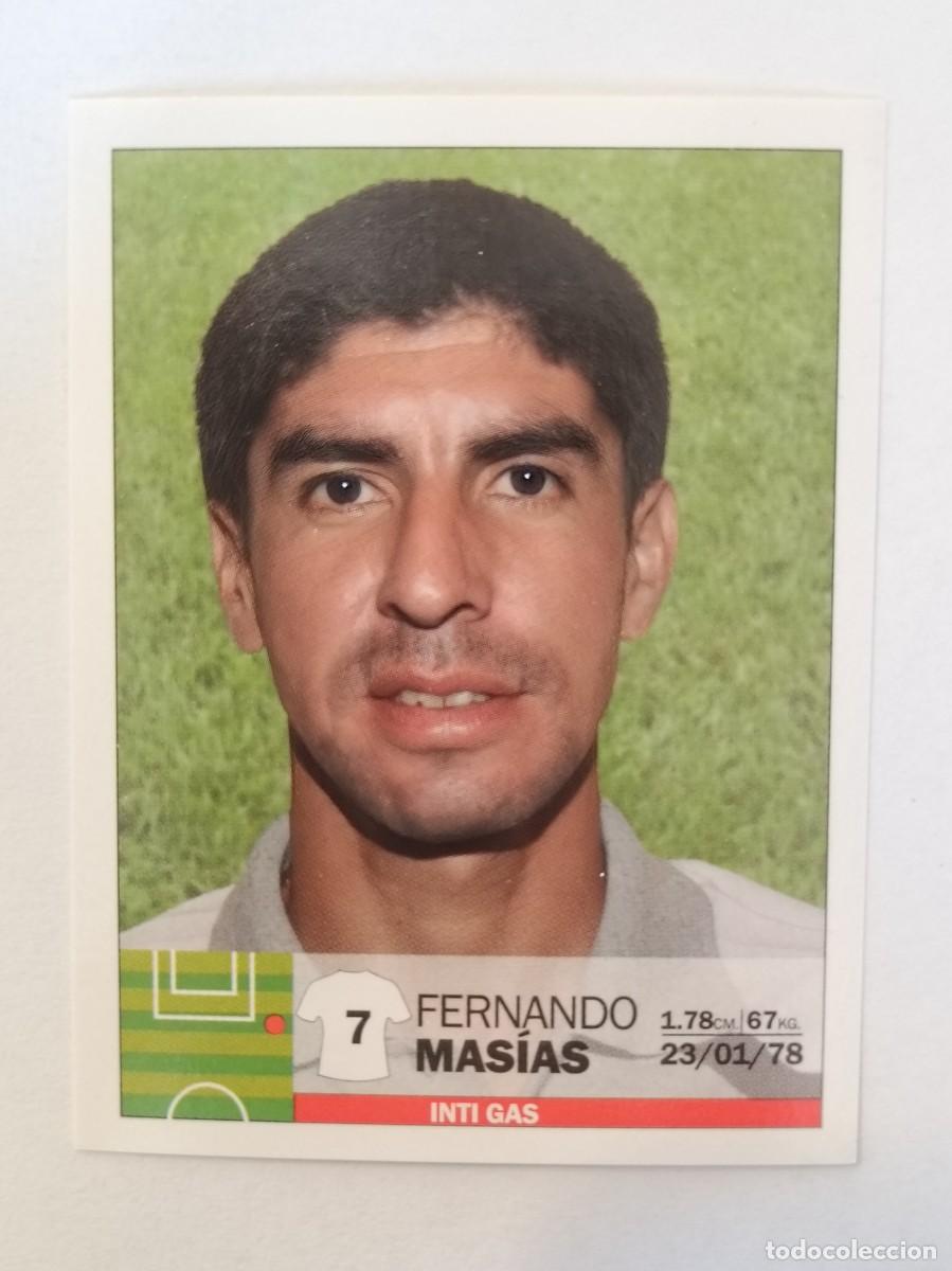 Cartes &agrave; collectionner de Football: #250 FERNANDO MASIAS (INTI GAS) COPA CABLE MAGICO LIGA PERU 2010 PANINI
