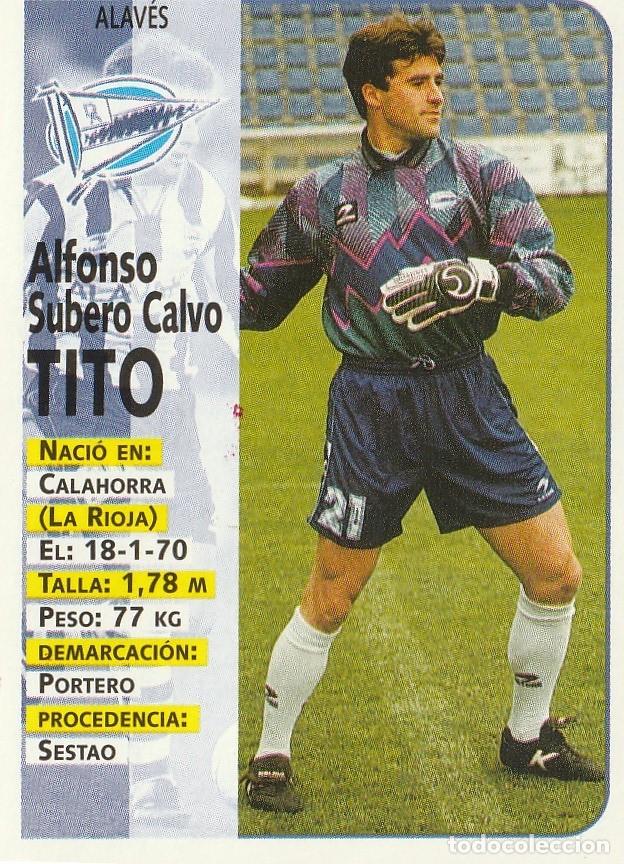 Cartes &agrave; collectionner de Football: PANINI 98-99 TITO. NUNCA PEGADO.