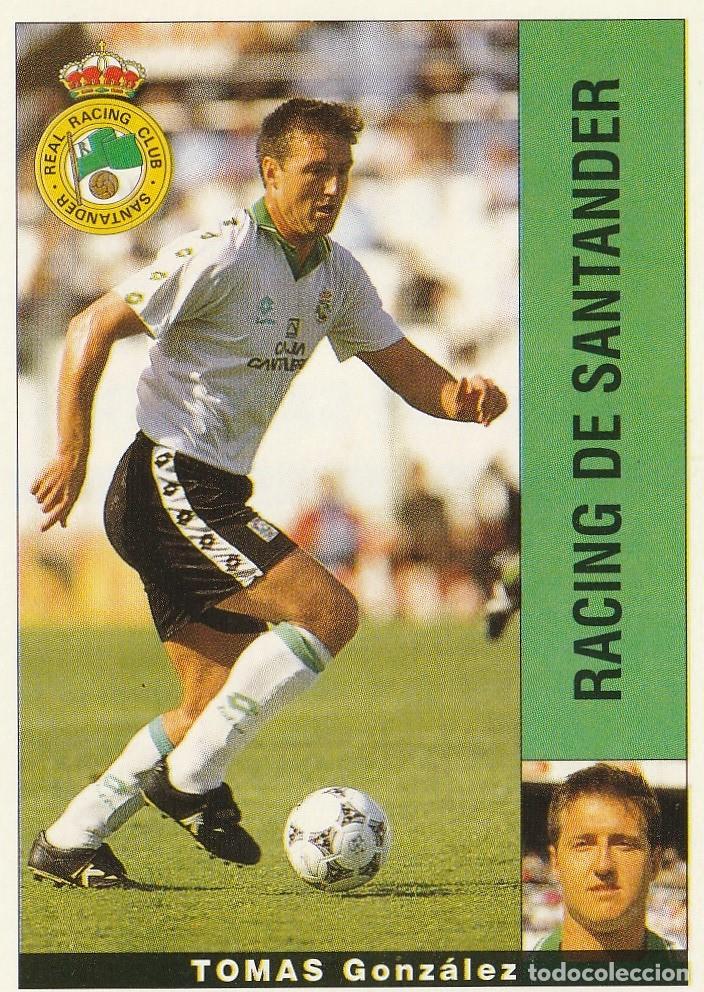 Cartes &agrave; collectionner de Football: PANINI 95-96 TOM&Aacute;S. NUNCA PEGADO.