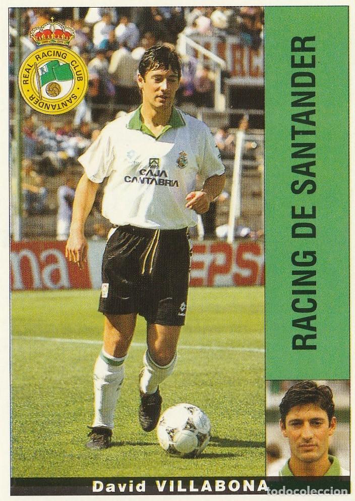 Cromos de F&uacute;tbol: PANINI 95-96 VILLABONA. NUNCA PEGADO.