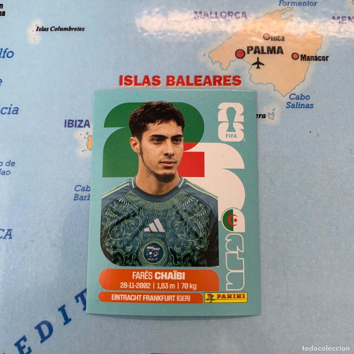 Cromos de F&uacute;tbol: Argelia n&uacute;mero 14 cromo panini Mundial Fifa World Cup 2026
