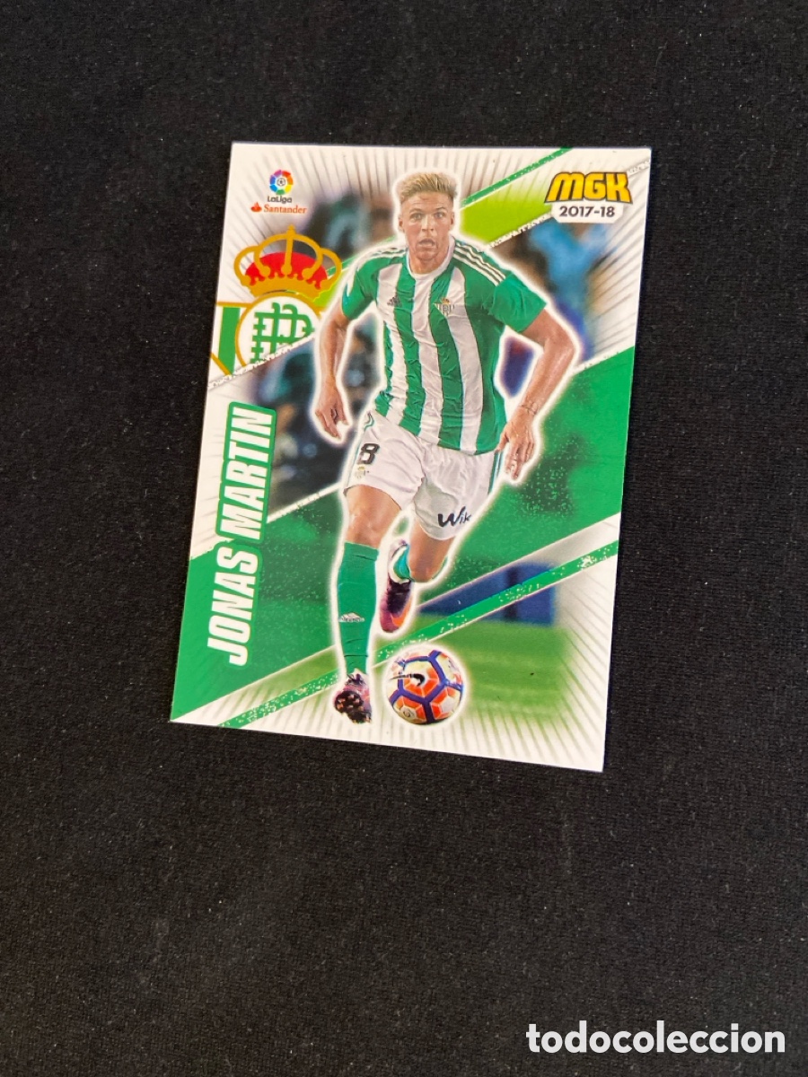 Cromos de F&uacute;tbol: JONAS MARTIN 120 (BETIS) MEGA
