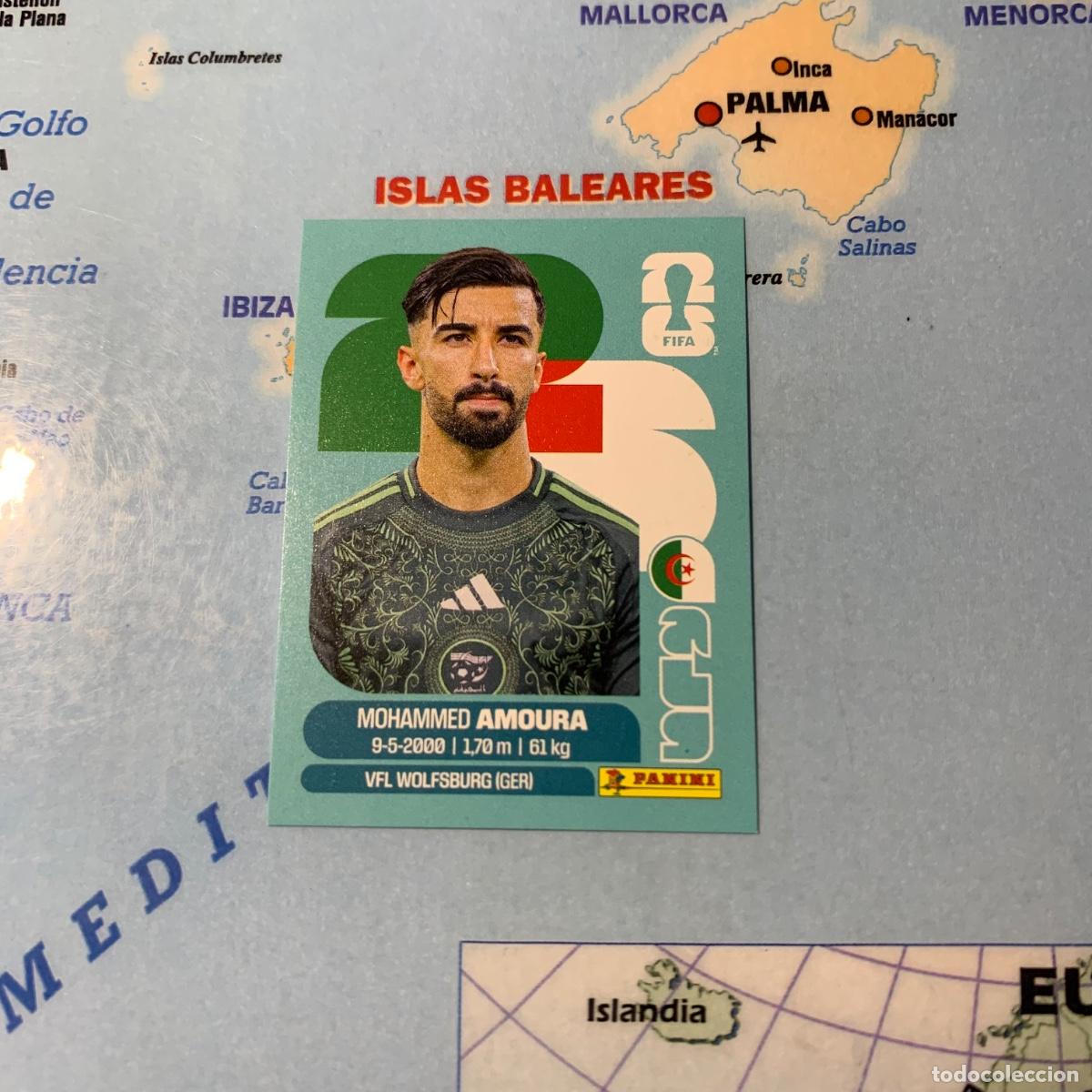 Cromos de F&uacute;tbol: Argelia n&uacute;mero 20 cromo panini Mundial Fifa World Cup 2026