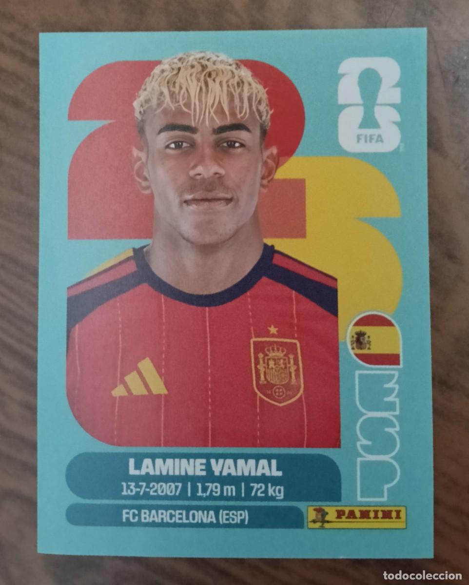 Cromos de F&uacute;tbol: Mundial 2026 - Lamine Yamal - Espa&ntilde;a 15 ( FC Barcelona)