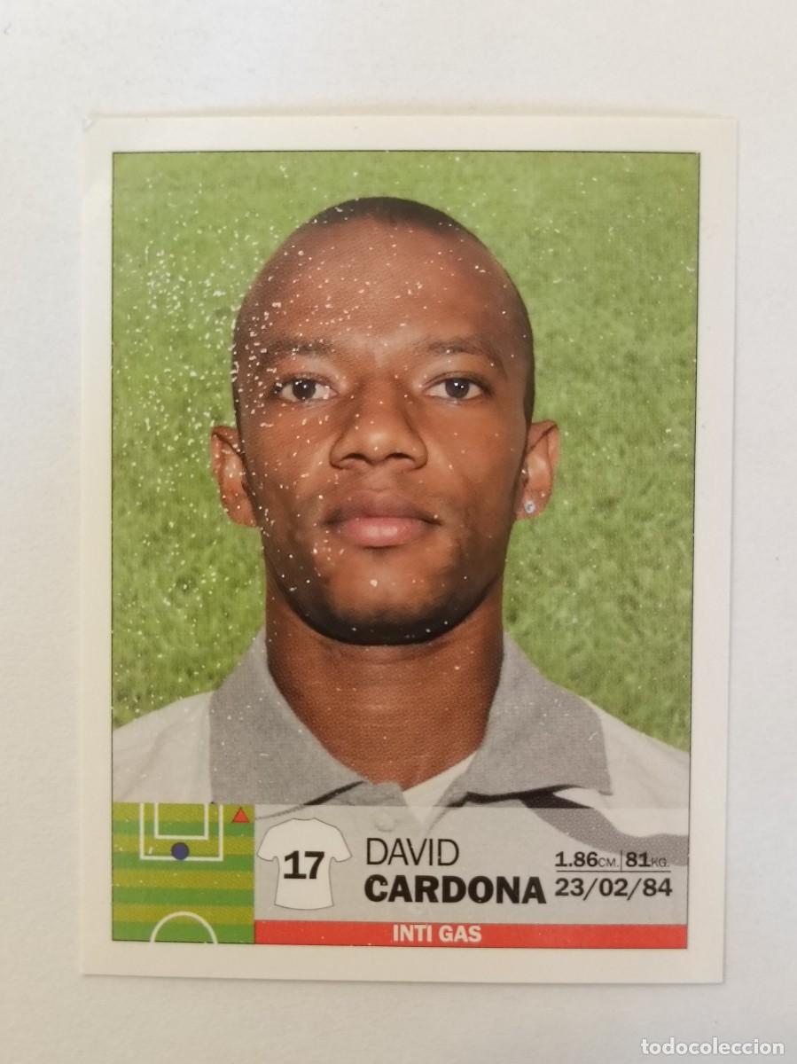 Cromos de F&uacute;tbol: #256 DAVID CARDONA (INTI GAS) COPA CABLE MAGICO LIGA PERU 2010 PANINI