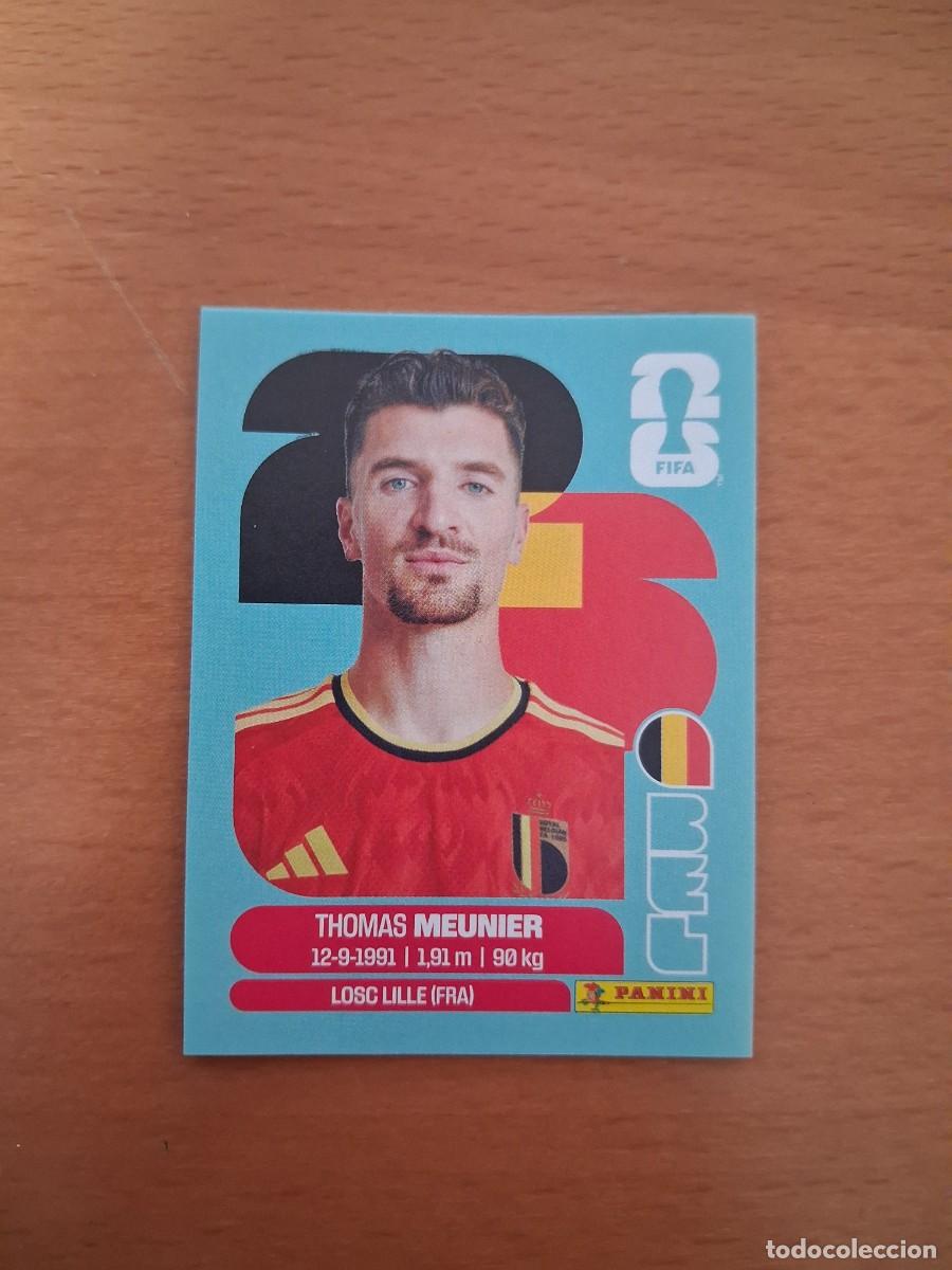 Cromos de F&uacute;tbol: Fifa World Cup 26 Mundial 2026 BEL 8 B&eacute;lgica Thomas Meunier
