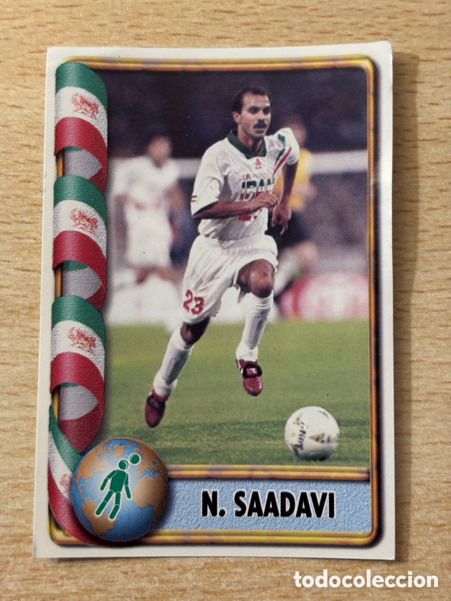 Cromos de F&uacute;tbol: # 510 Saadavi Ir&aacute;n Mundial Francia 98 Ediciones Estadio