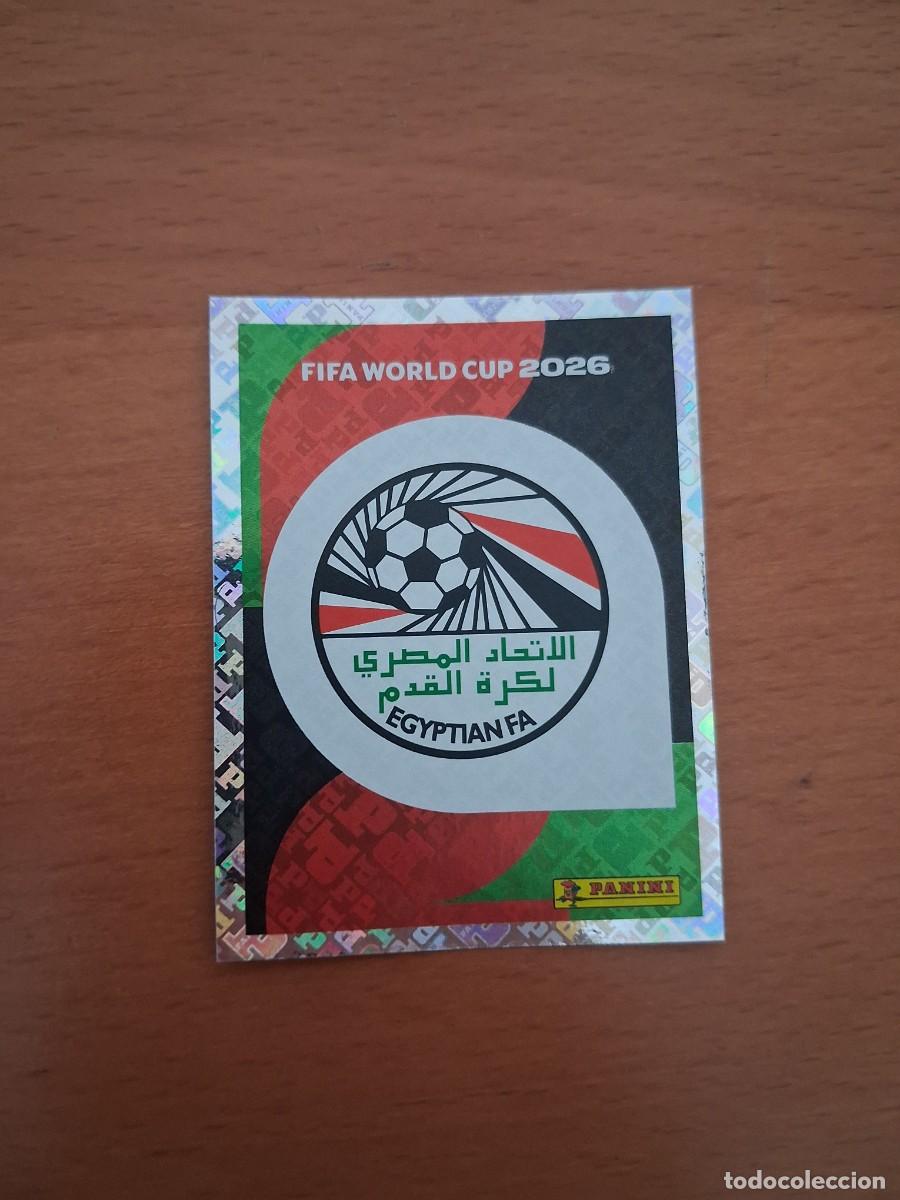 Cromos de F&uacute;tbol: Fifa World Cup 26 Mundial 2026 EGY 1 Egipto Escudo Logo