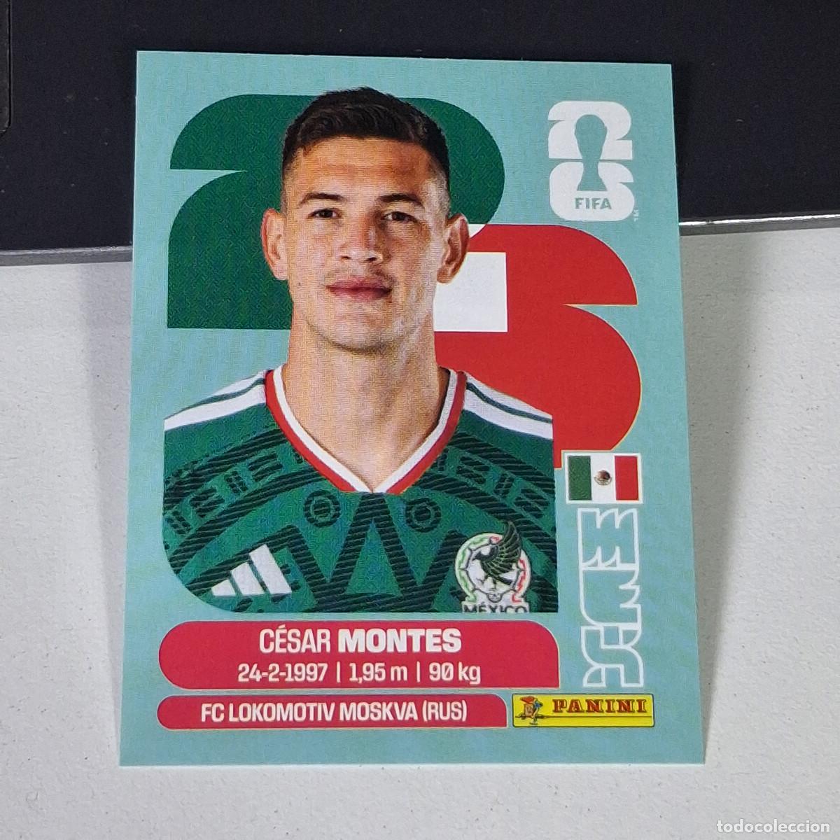 Cromos de F&uacute;tbol: B2 MEX5 C&Eacute;SAR MONTES 5 M&Eacute;XICO MUNDIAL FIFA WORLD CUP 2026 STICKER PANINI