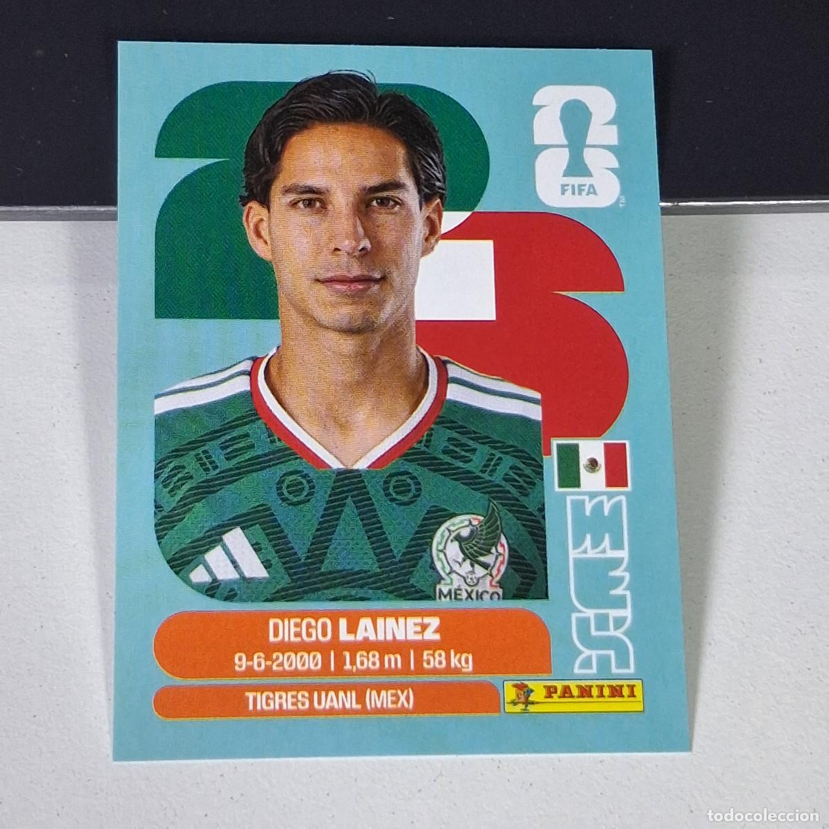 Cartes &agrave; collectionner de Football: B2 MEX 8 MEX8 DIEGO LAINEZ M&Eacute;XICO MUNDIAL FIFA WORLD CUP 2026 STICKER PANINI