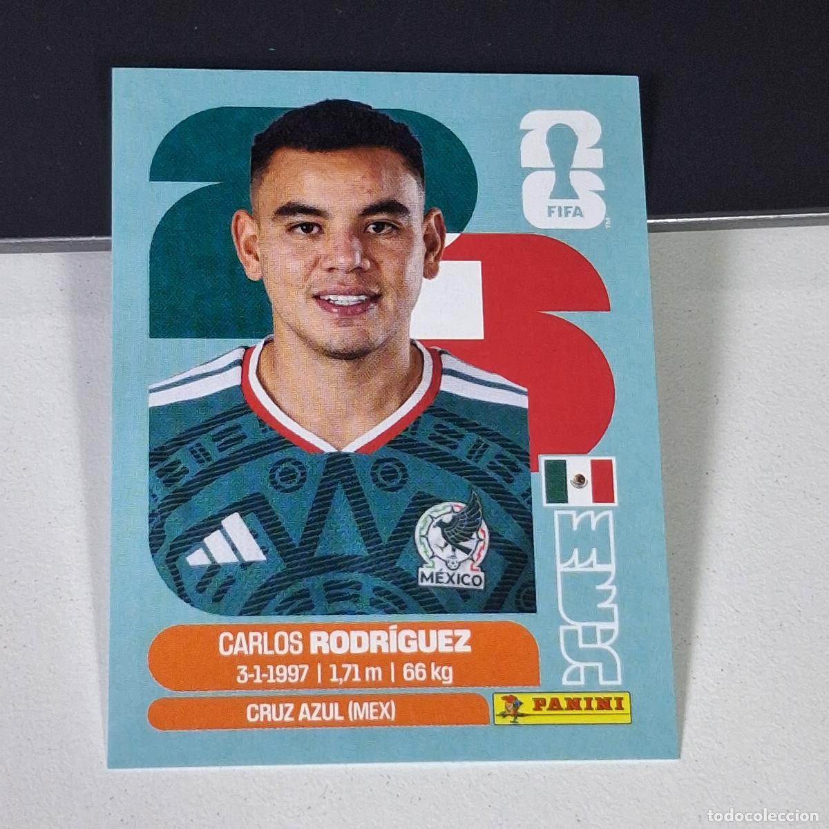 Cartes &agrave; collectionner de Football: B2 MEX9 CARLOS RODR&Iacute;GUEZ 9 M&Eacute;XICO MUNDIAL FIFA WORLD CUP 2026 STICKER PANINI